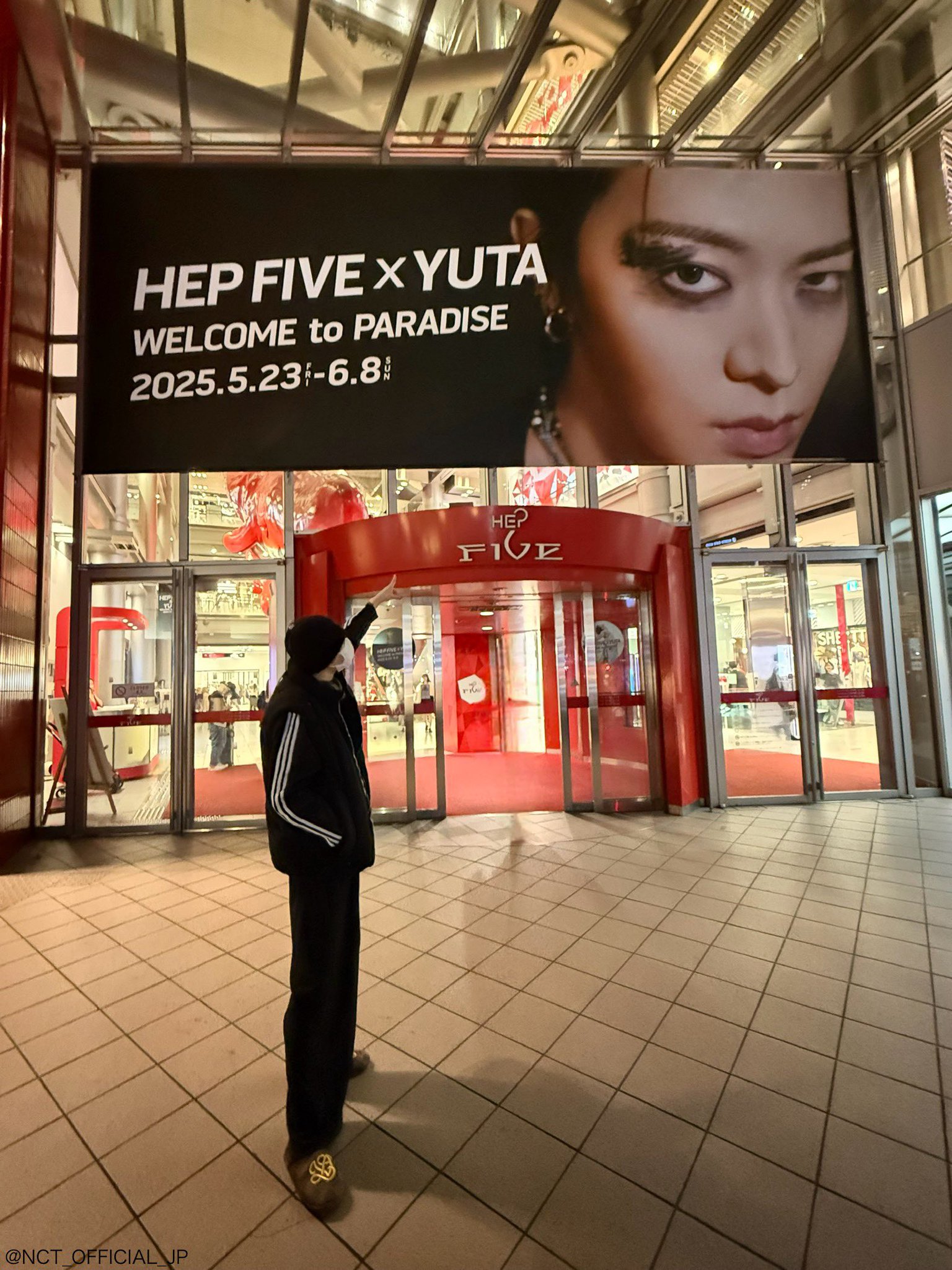 YUTA HEP FIVE 限定TWISTED PARADISE 悠太　ユウタ NEWS | NCT（エヌシーティー） Website