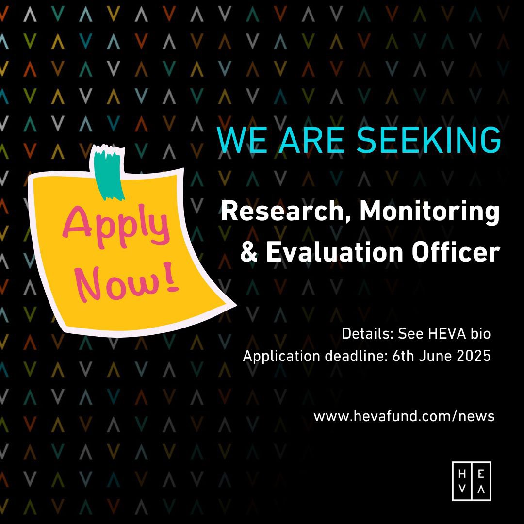 We are looking for a Research, Monitoring &amp; Evaluation Officer to join our growing team! 

The ideal candidate should have strong proficiency in data analysis and experience with qualitative and quantitative research methodologies.

#ikokazike #CreativeAfrica