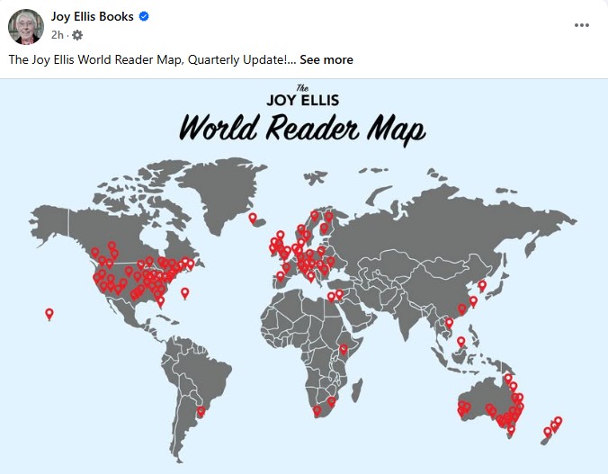 Lorella Belli Agency Ltd (@lblauk) on Twitter photo Lovely to see readers worldwide enjoying #JoyEllis' books!! 🤩📖🥳🌍
<a href="/JoffeBooks/">JOFFE BOOKS</a> <a href="/KateLyallGrant/">Kate Lyall Grant</a> <a href="/audibleuk/">Audible UK 🎧</a> <a href="/TantorAudio/">Tantor Audio</a> Lovely to see readers worldwide enjoying #JoyEllis' books!! 🤩📖🥳🌍
<a href="/JoffeBooks/">JOFFE BOOKS</a> <a href="/KateLyallGrant/">Kate Lyall Grant</a> <a href="/audibleuk/">Audible UK 🎧</a> <a href="/TantorAudio/">Tantor Audio</a>