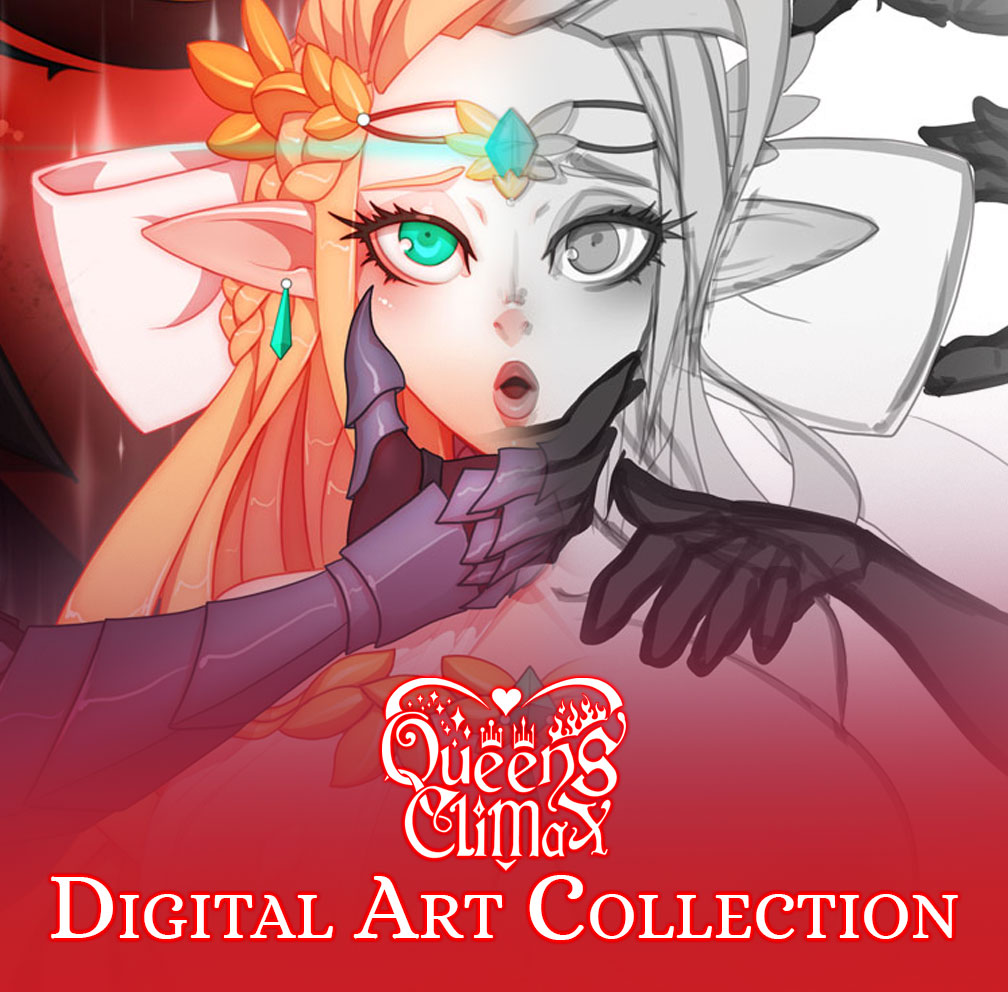 Enjoy the Queens Climax Art Collection! 🎨

includes:
- 33 hand-drawn artworks!
- Sketches!
- Art not featured in-game!

⬇️ Link below ⬇️