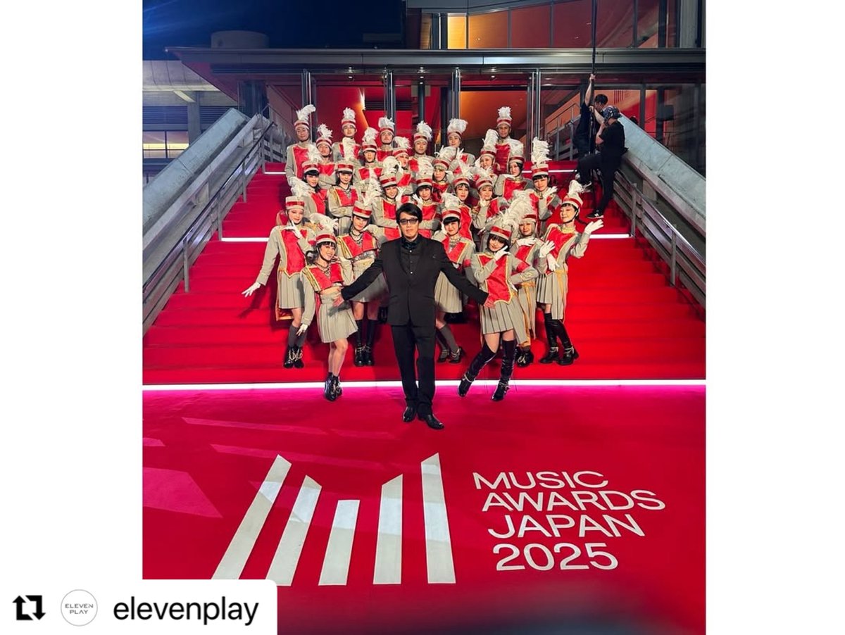 mushroom_dancer's tweet photo. MUSIC AWARDS JAPAN 2025
オープニングショーにMIKIKOさん演出、プロフェッショナルなカッコいいチームの皆様の元出演させて頂きました！素晴らしい瞬間を共にさせていただき貴重な経���をさせて頂きました。ありがとうございました!!🩶❤️🩶❤️YouTubeアーカイブもありますので是非ご覧ください🫶 https://t.co/AMMlIxc0Dq
