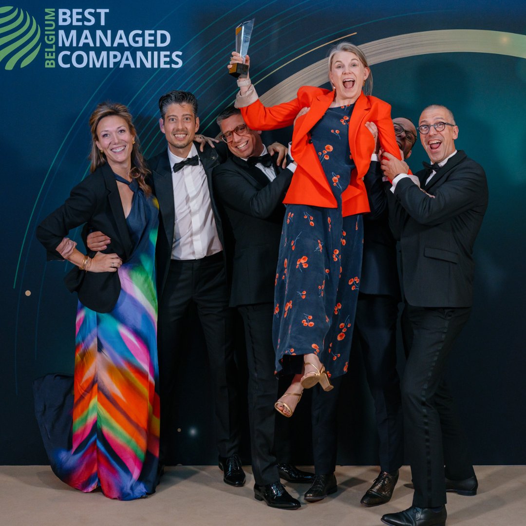 QbDGroup's tweet photo. We’re very proud to share that QbD Group has once again been recognized as one of Belgium’s #BestManaged Companies, earning the Gold Label for the second consecutive year. ✨

🔗 Read the full press release: https://t.co/Koau20voI2 https://t.co/RnkSPu55LI