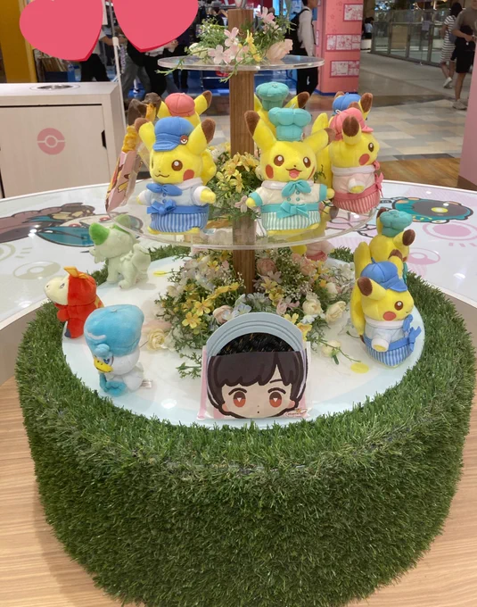 初ピカチュウスイーツ〜グルジャモと非凡リーマン添えて〜