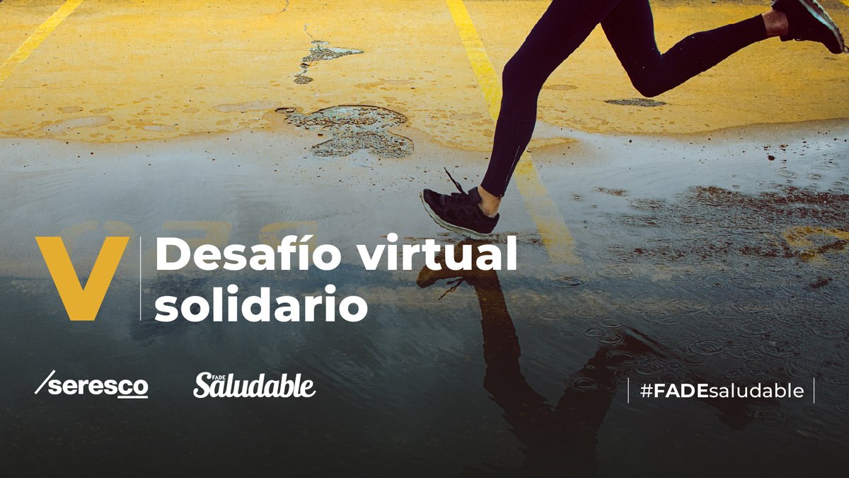seresco's tweet photo. 🏃🏽♀️🏃🏽🏃🏽♂️¡Todavía estás a tiempo de inscribirte en el #VDesafíoVirtualSolidario de #FADESaludable @FADEAsturias!
😊@seresco vuelve a colaborar en esta iniciativa que recaudará fondos para la #ONG @Clowntigo
¡Vamos, equipo!👏🏽👏🏽👏🏽
ℹ️https://t.co/dHhAsELTWk https://t.co/9Hqmjk2Ncp