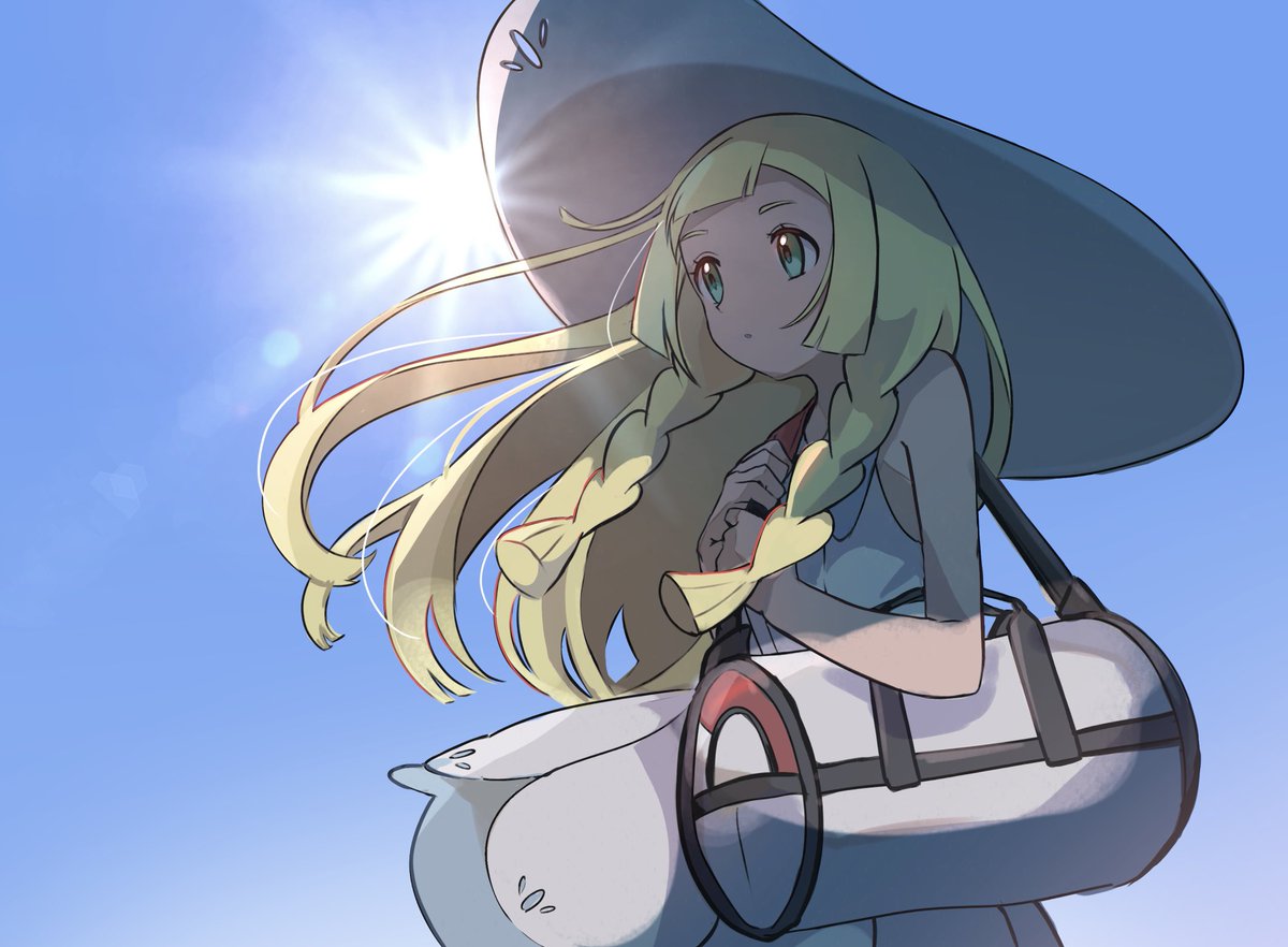 リーリエ(ポケモン) 「」|あんかけダリのイラスト