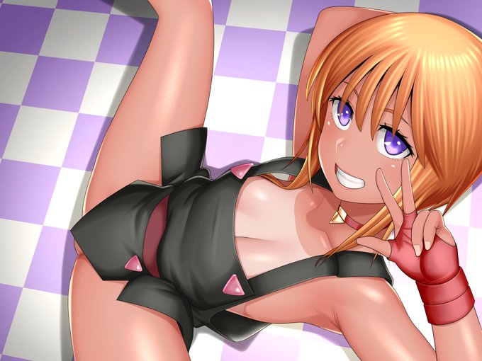 #褐色からしか得られない栄養があるので見た人も貼る
あえての日焼け 