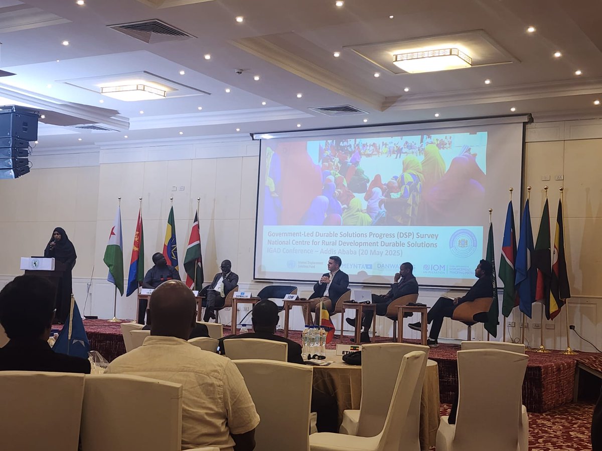iom_somalia's tweet photo. 1⃣Migration and displacement in East &amp; Horn of Africa are increasingly urban. @IGADsecretariat's 4th Scientific Conference on Migration and Displacement focused on evidence and recommendations to help cities respond more effectively.

📖 more: https://t.co/kAVhz5eKUm https://t.co/THtLf68fYQ