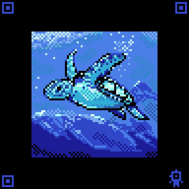 netroco's tweet image. ウミガメの日
#pixelart  #ドット絵