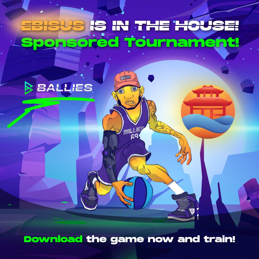 EBISUS in the house!
Get ready for the next Ballies tournament — powered by $FRTN and hosted with Ebisus Bay.
🏆 Prize Pool: 100 USD
📅 Tournament Date: Wednesday, 28.05
📝 Registration opens Monday

Everyone’s a winner — start training now!
🔗 Register at: