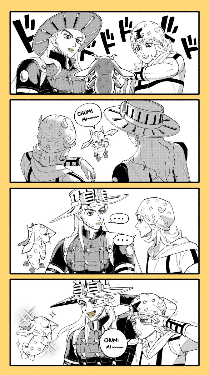 打招呼✌️
#jjbafanart #gyjo