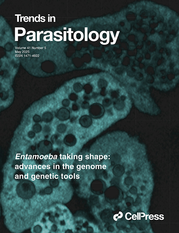 Our 2025 May issue bit.ly/2N9R8Es reviews arthropod vector immunology, anti-mosquito salivary antibodies, arthropod peritrophic matrix, identity-by-descent for malaria surveillance, Entamoeba genetic tools, visualizing parasite lifecycle, γδTcells in leishmaniasis. &amp;more