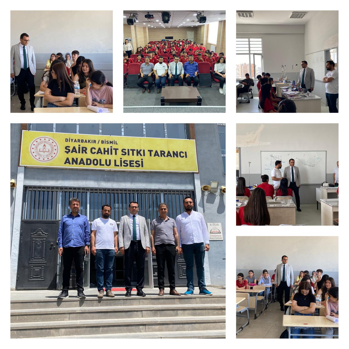 📌 İlçe Milli Eğitim Müdürümüz Abdulaziz DOĞAN, okul ziyaretleri kapsamında;
🏫 Atatürk Anadolu Lisesi ve
🏫 Şair Cahit Sıtkı Tarancı Anadolu Lisesisini ziyaret ederek 👨‍🏫 öğretmen ve 👧👦 öğrencilerimizle bir araya geldi.
<a href="/tcmeb/">Millî Eğitim Bakanlığı</a>
<a href="/RecepHasar44/">Recep Hasar</a> 
<a href="/Murat4Kucukali/">Murat Küçükali</a> 
<a href="/dogan_azz/">Abdulaziz Doğan</a>