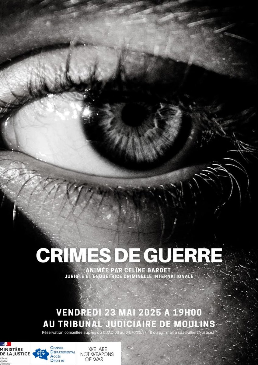 FaridSbay's tweet photo. #Justice 🎙: @CelineBardet juriste et enquêtrice internationale ⚖️ @NotAWeaponOfWar, et Christelle Henriot-Maurel présidente du #Tribunal Judiciaire de #Moulins 👩🏻⚖️ et du #CDAD 03 sur #RadioBocage 📻
📌 Podcast 🎧➡️ https://t.co/CbkHmwBO5b https://t.co/Gh2MvoXvjM