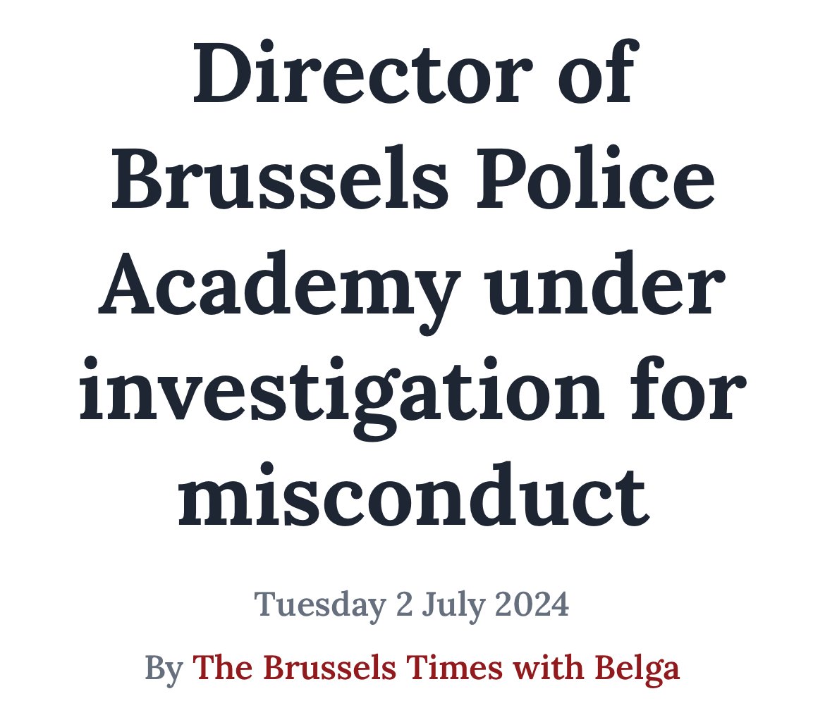 Ceci n'est qu'un petit échantillon du terrible bilan de la police bruxelloise... 

Vous devriez avoir profondément honte ! 

Bruxelles mérite de meilleurs policiers !