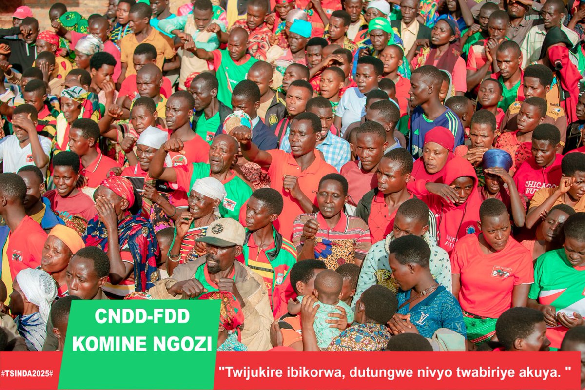 IrYvan_Manager's tweet photo. Ubuserukizi bw' Umugambwe @CnddFdd muri @CommuneNgozi ibikorwa vy' imyiyamamazo vyakorewe muri zone #Rwabiriro ku mitumba ya #Cahi, #Butaganda, #Burenza, #Kabataha na #Rwabiriro. 1/n #Burundi @GeneralNeva @R_Ndikuriyo @Sankurunziz @DorianeMunezero @CnddFddButanyer @gamankurunziza https://t.co/JaAKjjklM0