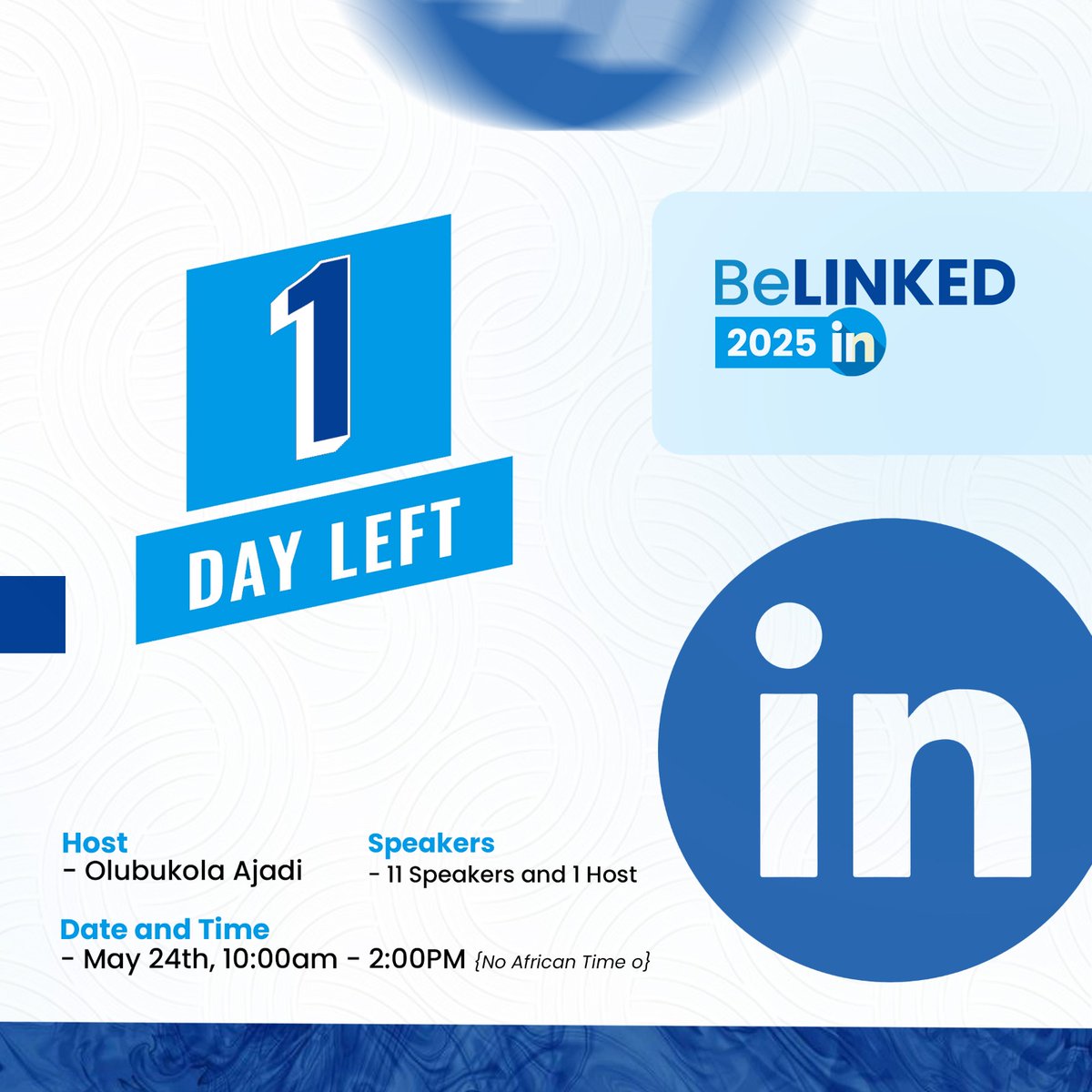 Be LinkedIn tweet media