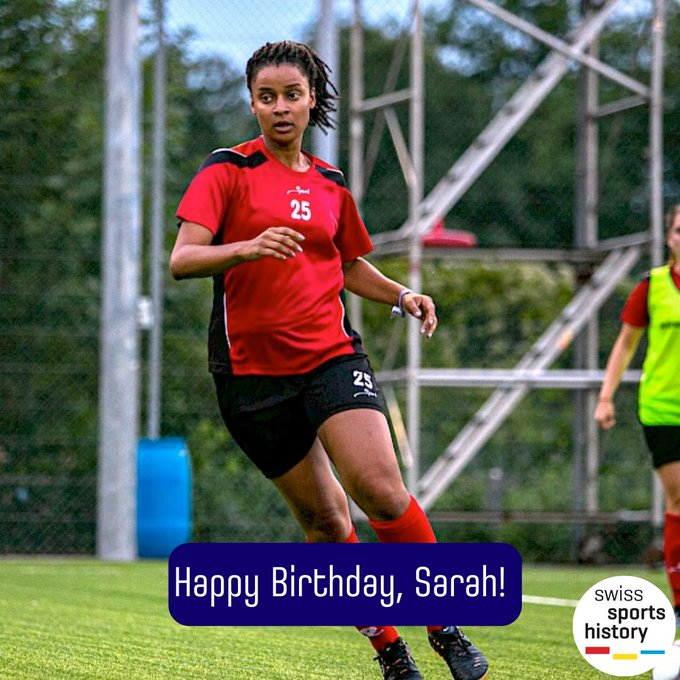 Unsere Botschafterin und Zeitzeugin <a href="/akanji_sarah/">Sarah Akanji</a>
feiert heute ihren Geburtstag!🎁📷🎂
