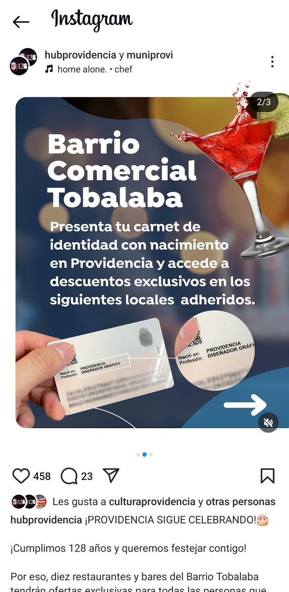 MoliAngeles's tweet photo. Discriminación, clasismo? Sentí eso al leer esto. Ojalá que hasta la gente cn tarjeta vecino también pueda aprovechar eso. @Muni_provi #todosjuntos  dicen por ahí en una publicación #providencia https://t.co/eAO3ggvg9m