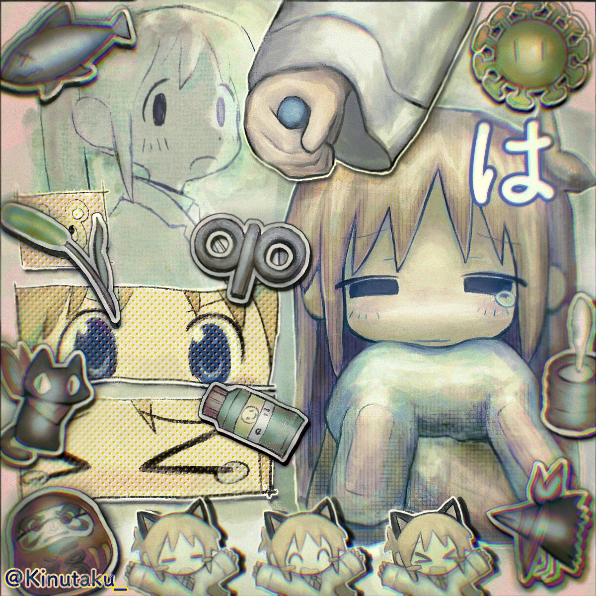 Kinutaku_'s tweet photo. #nichijou https://t.co/DOh8N7ZYzm