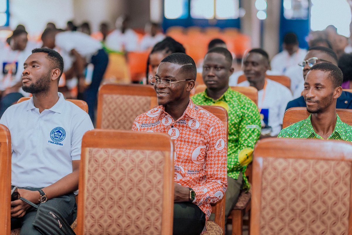 TechgeniusAJ's tweet photo. Honored to join TTAG Congresses (ASHBA @ Wesley College &amp; National@ Hohoe) as an ex-officer. I delivered the NUGS sectoral speech, highlighting the 2025 National Youth Festival. Congrats to all newly elected leaders-wishing you a successful tenure! 🇬🇭 #StudentLeadership #TTAG2025 https://t.co/TwcHDZ9g4A