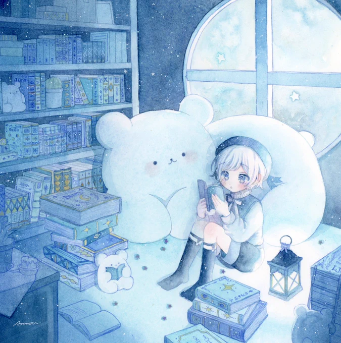𖤐*̩̩͙⸝⋆ #クリエイター様の中に青の作品をお持ちの方はいらっしゃいませんか 