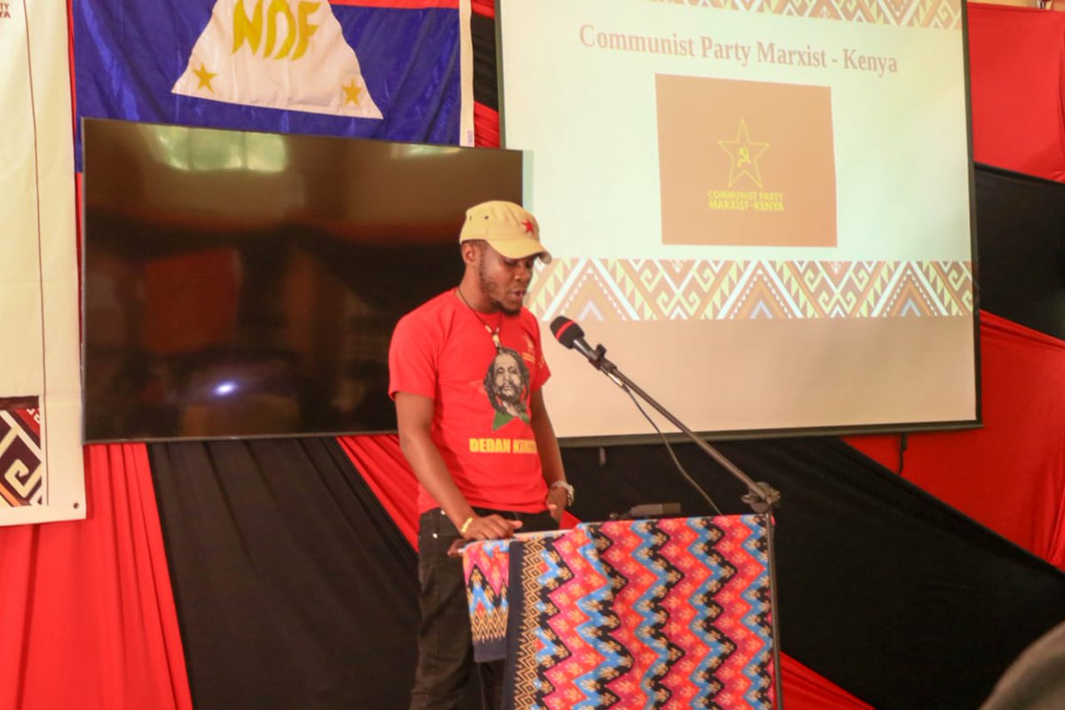 Muthonikate1's tweet photo. The Communist Party Marxist Kenya has called this conference not as theory for its own sake but to confront the lived realities of exploitation. Mwaivu Kaluka reminds us: to act, we must first understand. #CPMKTheoCon4 https://t.co/dGq3eYfUNZ