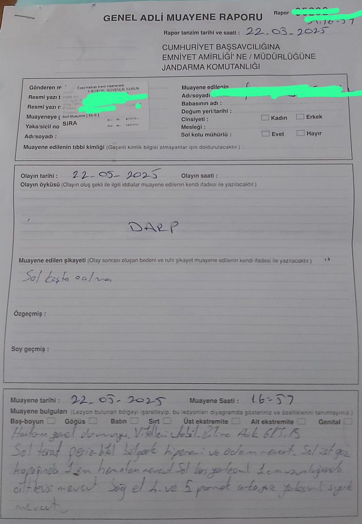 Haklarını talep eden öğretmene şiddet uygulandı

Özel Sektör Öğretmenleri Sendikası (<a href="/ogretmensendika/">Özel Sektör Öğretmenleri Sendikası</a>), Halkalı Limit Eğitim Kursunda sigortasız, kayıt dışı çalıştırılan bir öğretmenin aylık ücreti verilmeden işten çıkarıldığını, haklarını talep eden öğretmenin ise görüşme