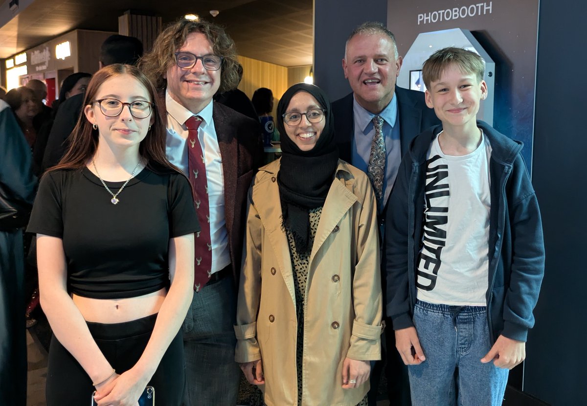 GPAPeterborough's tweet photo. 🎬 Our academy transformed into a film set for 'Millfield of Dreams', showcasing our vibrant community. 🌍 Huge thanks to staff members, Zara Nargis, Zander Berry, headteacher Mr Martin and TDET's Lisa Goodchild for their support! 🔗 https://t.co/cCGDBf32M4 

#TDETTransformation https://t.co/JcolYN2IcA