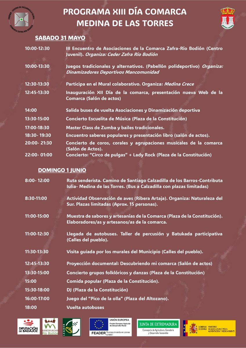Ceder Zafra-Río Bodión tweet media