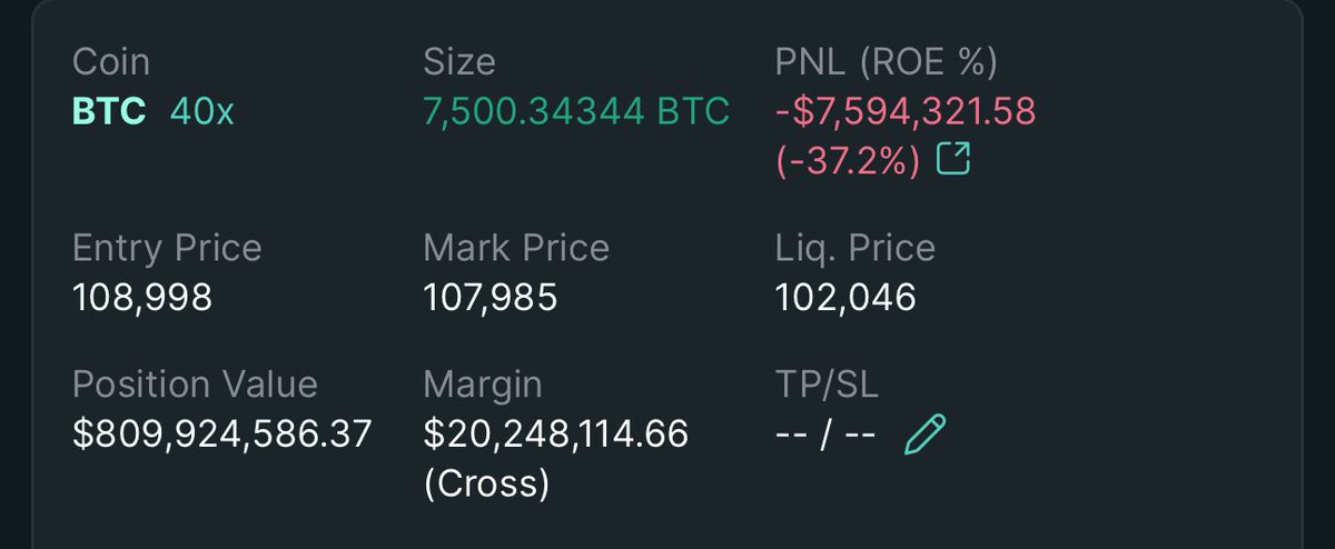They’re coming for me exactly as I expected. I ain’t selling. I’m buying into them. Position value now $809m.
 
Bulls &gt; Cabal.