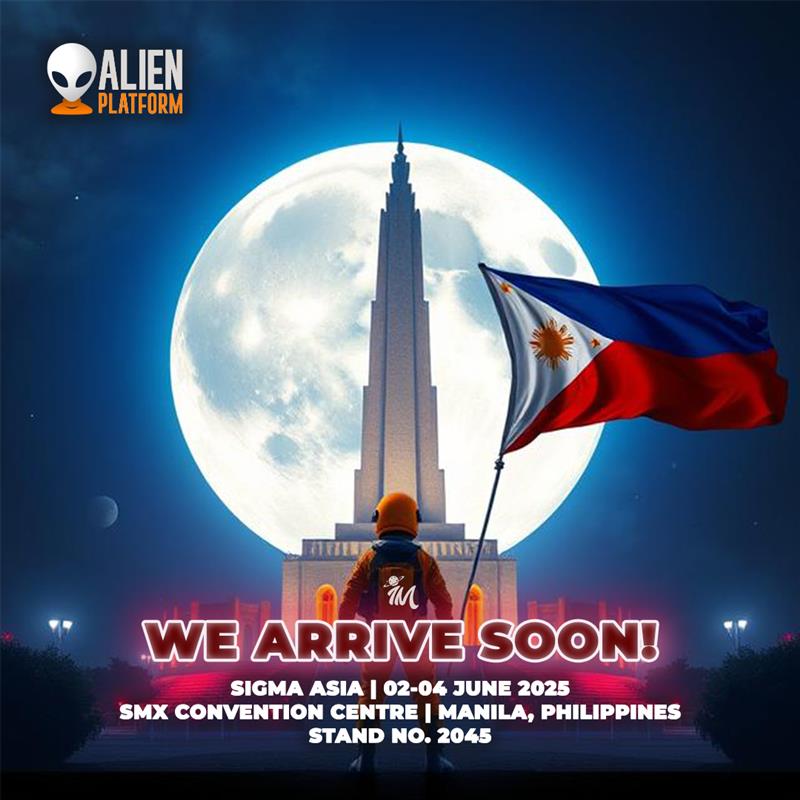 iMoonGames's tweet photo. 🚀 iMoon’s Alien Platform is landing at SIGMA Asia in Manila!

🗓️ 02–04 June 2025

📍 Stand no. 2045 | SMX Convention Centre

👉 Book a meeting: https://t.co/txPD4kId7r

#iMoon #AlienPlatform #SIGMAAsia #iGaming #PlatformProvider #WhiteLabel #TurnkeySolutions https://t.co/jhmrRKq2fg