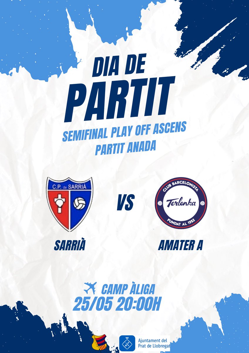 𝗘𝗟 𝗣𝗥𝗜𝗠𝗘𝗥𝗢 𝗗𝗘 𝗘𝗦𝗧𝗘 𝗕𝗢𝗡𝗜𝗧𝗢 𝗖𝗔𝗠𝗜𝗡𝗢

Después de toda una liga compitiendo por un claro objetivo, llegamos al play off de ascenso. Este domingo visitaremos al <a href="/cpsarria/">CP Sarrià</a> en el partido de ida de las semifinales, con la idea de sacar un buen resultado para el