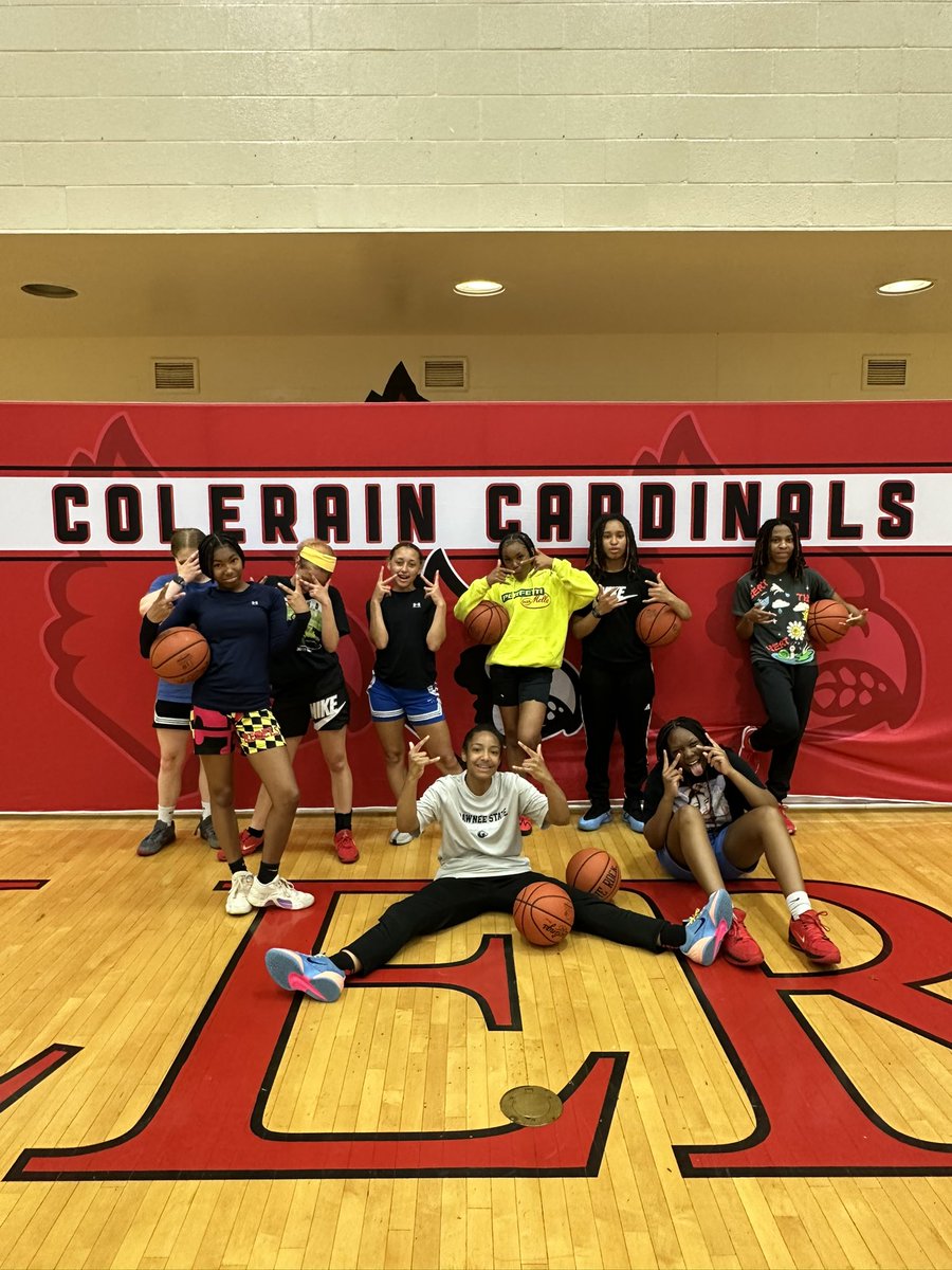 First night of summer last night and these goofballs said let’s hoop! #NGJC