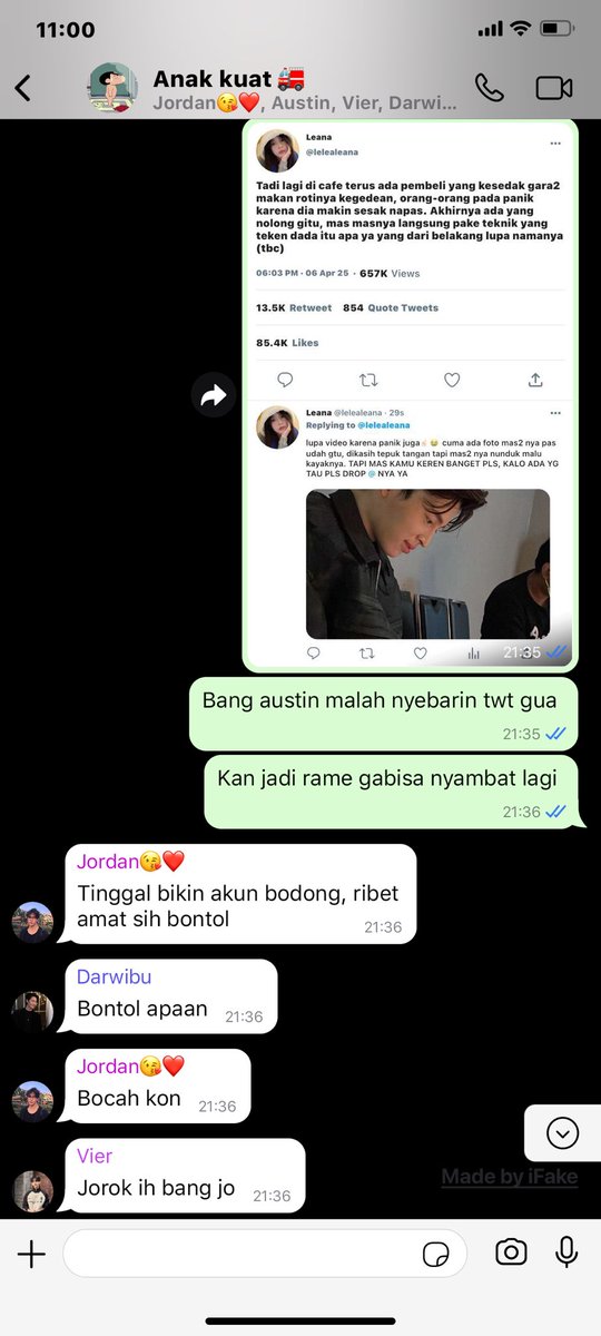 Lea semoga secured fancon phuwin tweet media