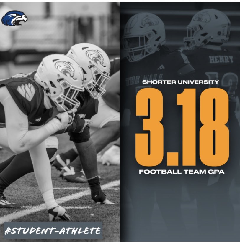 Coach Tim Glanton (@timglanton) on Twitter photo 🔵⚪️On the Field and in the Classroom🔥🔥 We get it done <a href="/Shorter_FB/">Shorter Hawks Football</a> #SeeUonThaHill 🔵⚪️On the Field and in the Classroom🔥🔥 We get it done <a href="/Shorter_FB/">Shorter Hawks Football</a> #SeeUonThaHill