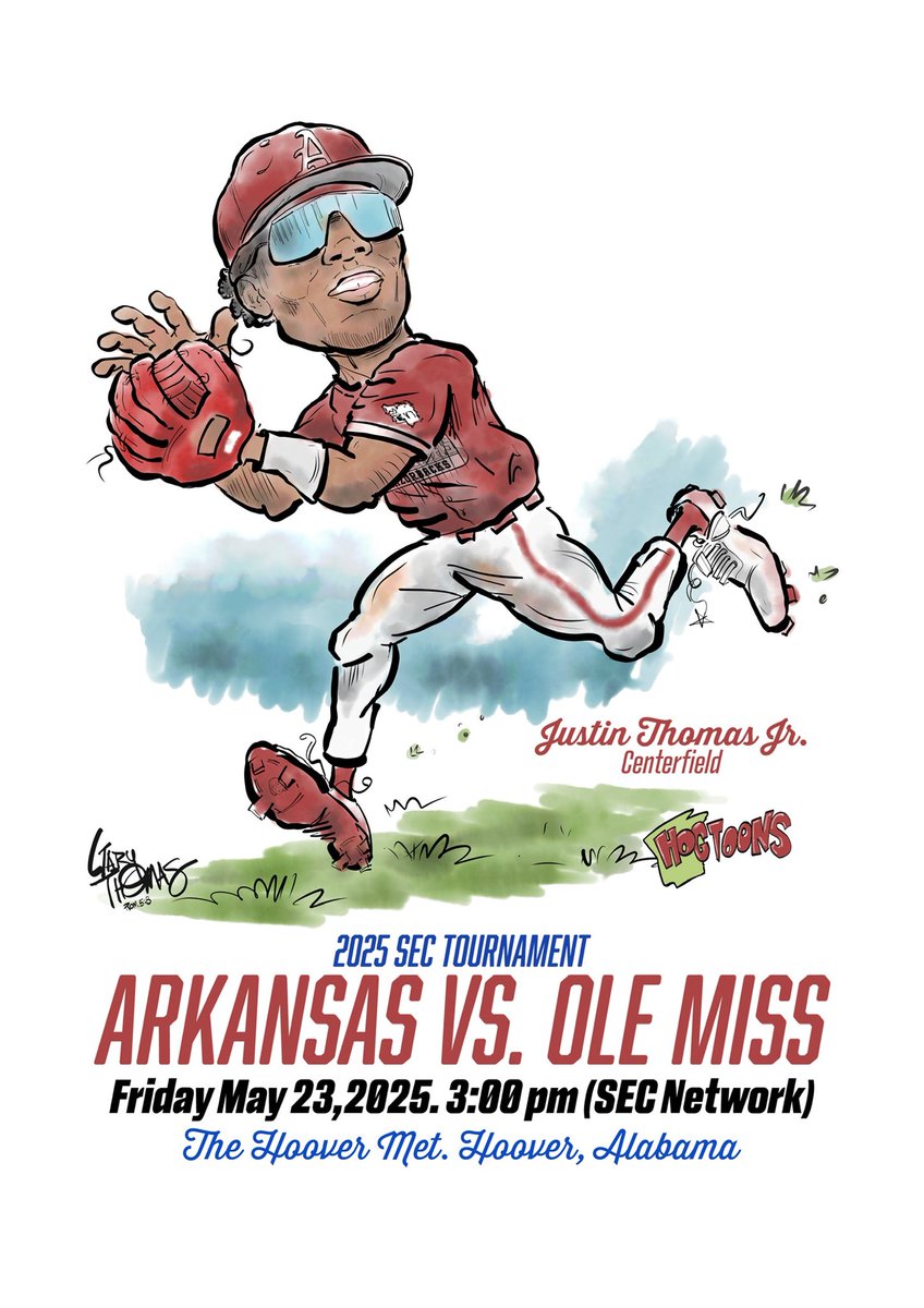 Hogtoons (@realrayzorback) on Twitter photo JT! Justin Thomas Jr. Go Hogs! Beat Ole Miss! <a href="/SEC/">Southeastern Conference</a> <a href="/SECNetwork/">SEC Network</a> <a href="/RazorbackBSB/">Arkansas Baseball</a> <a href="/GoodyOpsXVIII/">Clay Goodwin</a> <a href="/VanHornHogs/">Dave Van Horn</a> <a href="/JSanchez24_7/">Jimmy J. Sanchez</a> <a href="/wholehogsports/">WholeHogSports.com</a> JT! Justin Thomas Jr. Go Hogs! Beat Ole Miss! <a href="/SEC/">Southeastern Conference</a> <a href="/SECNetwork/">SEC Network</a> <a href="/RazorbackBSB/">Arkansas Baseball</a> <a href="/GoodyOpsXVIII/">Clay Goodwin</a> <a href="/VanHornHogs/">Dave Van Horn</a> <a href="/JSanchez24_7/">Jimmy J. Sanchez</a> <a href="/wholehogsports/">WholeHogSports.com</a>