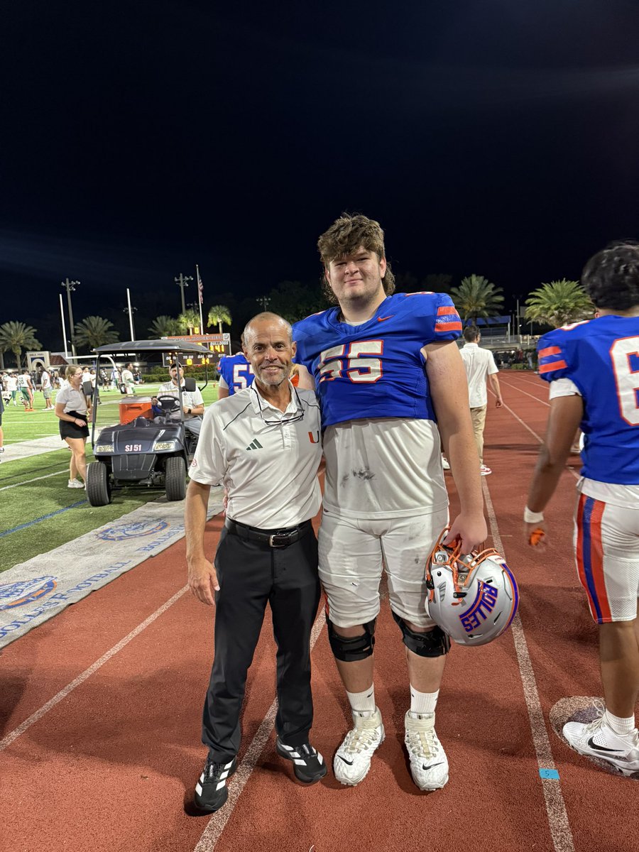JJSparks2026 (@jjsparks2026) on Twitter photo Thank you Coach Mirabal for coming to my Spring game! Looking forward to my OV in a couple weeks! 🟩🙌🟧
<a href="/CoachMirabal/">Alex Mirabal</a> <a href="/coach_cristobal/">Mario Cristobal</a> <a href="/CanesFootball/">Miami Hurricanes Football</a> <a href="/Bolles_Football/">Bolles Football</a> Thank you Coach Mirabal for coming to my Spring game! Looking forward to my OV in a couple weeks! 🟩🙌🟧
<a href="/CoachMirabal/">Alex Mirabal</a> <a href="/coach_cristobal/">Mario Cristobal</a> <a href="/CanesFootball/">Miami Hurricanes Football</a> <a href="/Bolles_Football/">Bolles Football</a>
