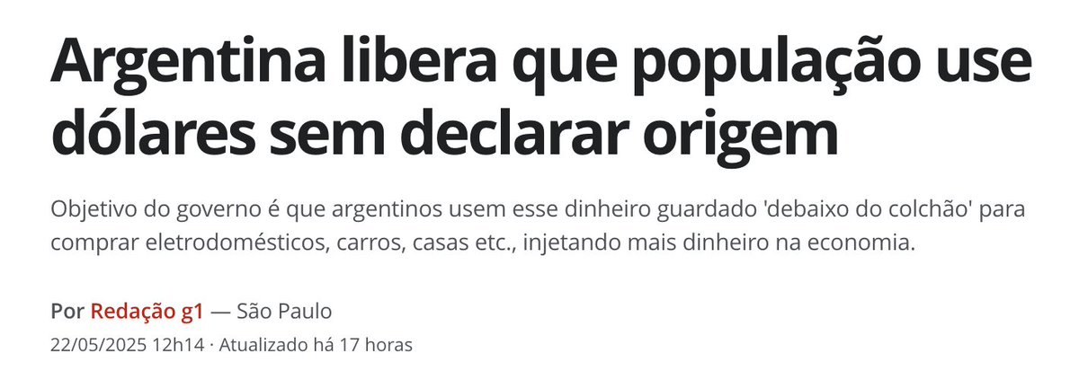 Empresários querem que Lula aprenda com o Milei a dar golpe financeiro no seu próprio povo e liberar a lavagem de dinheiro