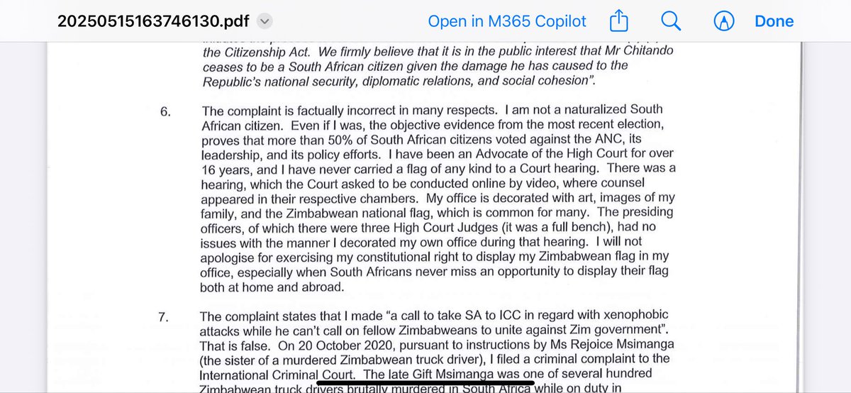 😱 Well slap us with a constitution and call it comedy

<a href="/simbachitando/">Simba Chitando</a>  the crocodile 🐊 rider has CONFIRMED he is NOT a naturalized South African citizen.
Yebo keh,NOT a citizen. Just a humble spousal visa holder as confirmed by <a href="/HomeAffairsSA/">HomeAffairsSA 🇿🇦</a> … yet somehow waltzing 💃 around