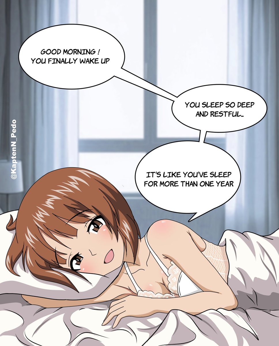 #西住みほ
#ガルパン

You wake up, with your wife beside you.
目を覚ますと、妻が隣にいた 
（˶˃ ᵕ ˂˶）