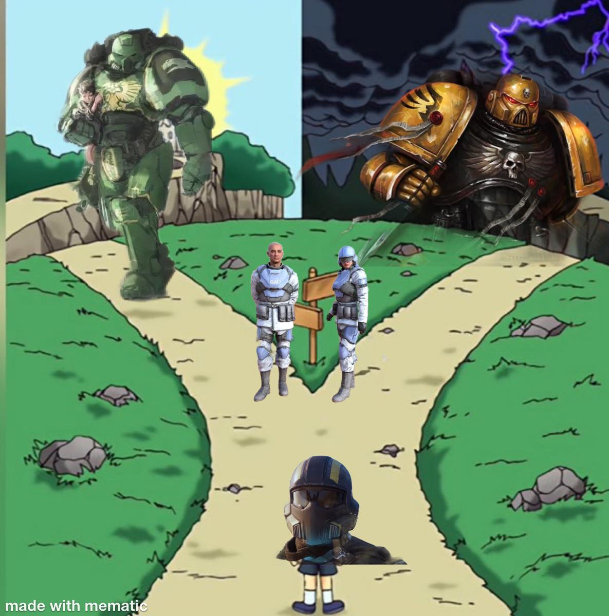 #Helldivers2 | #Helldivers2Memes 

Which one are you when with the SEAF?