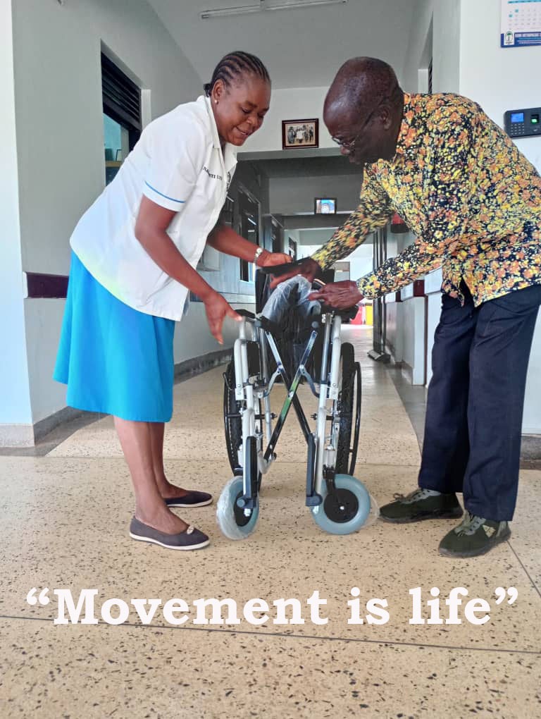 At Kumi Orthopaedic Center....