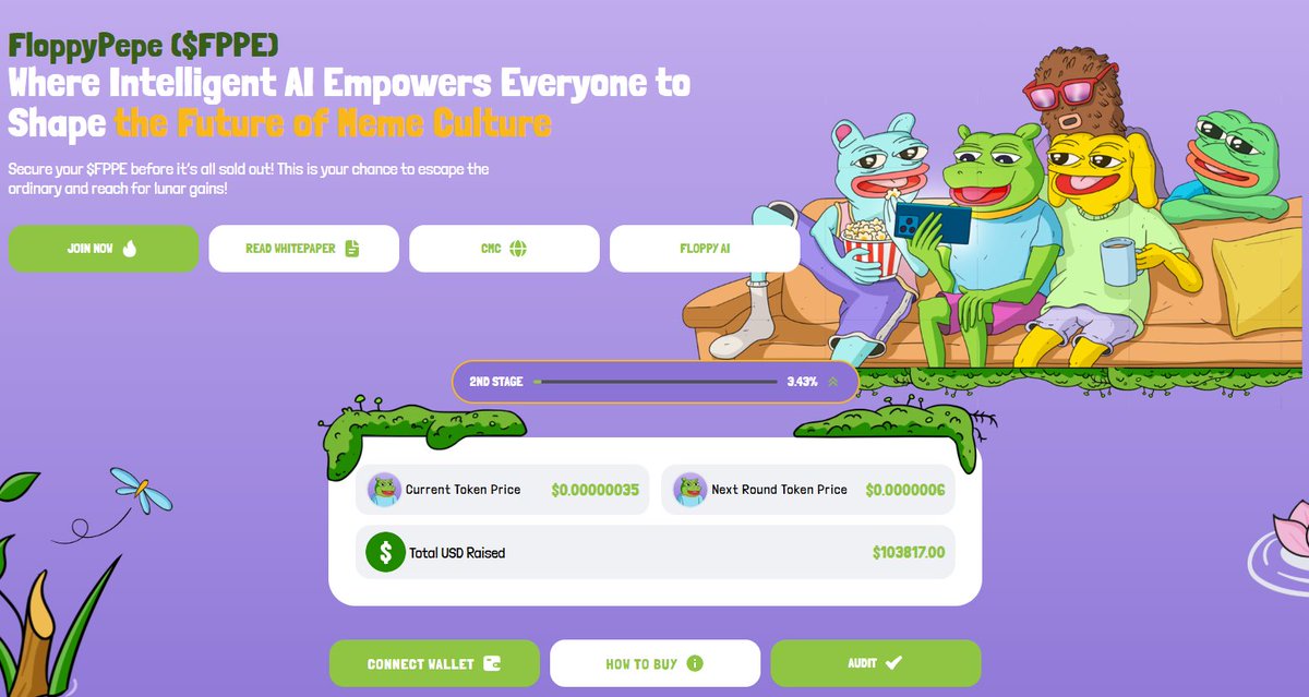 floppypepe's tweet photo. Website Updated โ Round 2 is LIVE!
FloppyPepe is back and hotter than ever ๐ฅ
Presale Round 2 just opened โ and yes, the +80% bonus is STILL up for grabs ๐ค
Don't miss your chance: https://t.co/fjT4vrJrSQ
#FloppyPepe #PresaleRound2 #80PercentBonus #DegenSeason https://t.co/1C9MNbiMjC