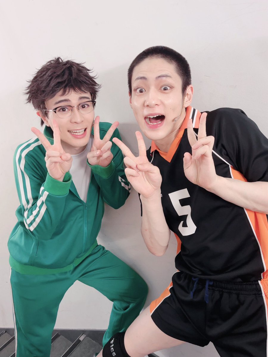mizuki_ohno94's tweet image. #劇キュー 
今日もありがとうございました。
明日から2日連続2公演で東京公演が終わってしまう..
最後まで楽しんでもらえるよう頑張ります！

田中君と📷