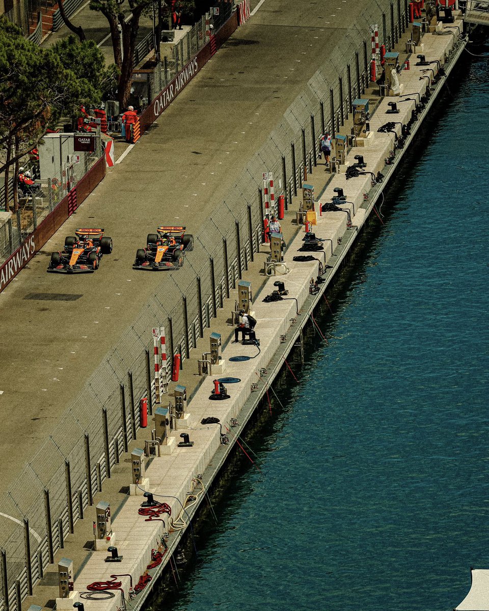 It could only be Monaco…🏊

#McLaren | #M7AReborn | #MonacoGP 🇲🇨
