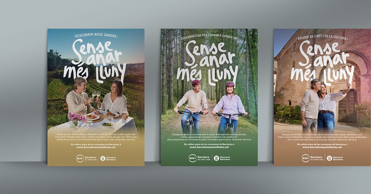 RDComunicacio's tweet photo. Per desconnectar no cal fer check-in ni facturar maleta. Molt a prop de Barcelona hi ha un munt d’experiències per gaudir, #SenseAnarMésLluny.

Una campanya que posa en valor el patrimoni, la natura, la gastronomia i la cultura de les comarques de #BCN.

@bcnmoltmes @dibacat https://t.co/zp8HpOMtns