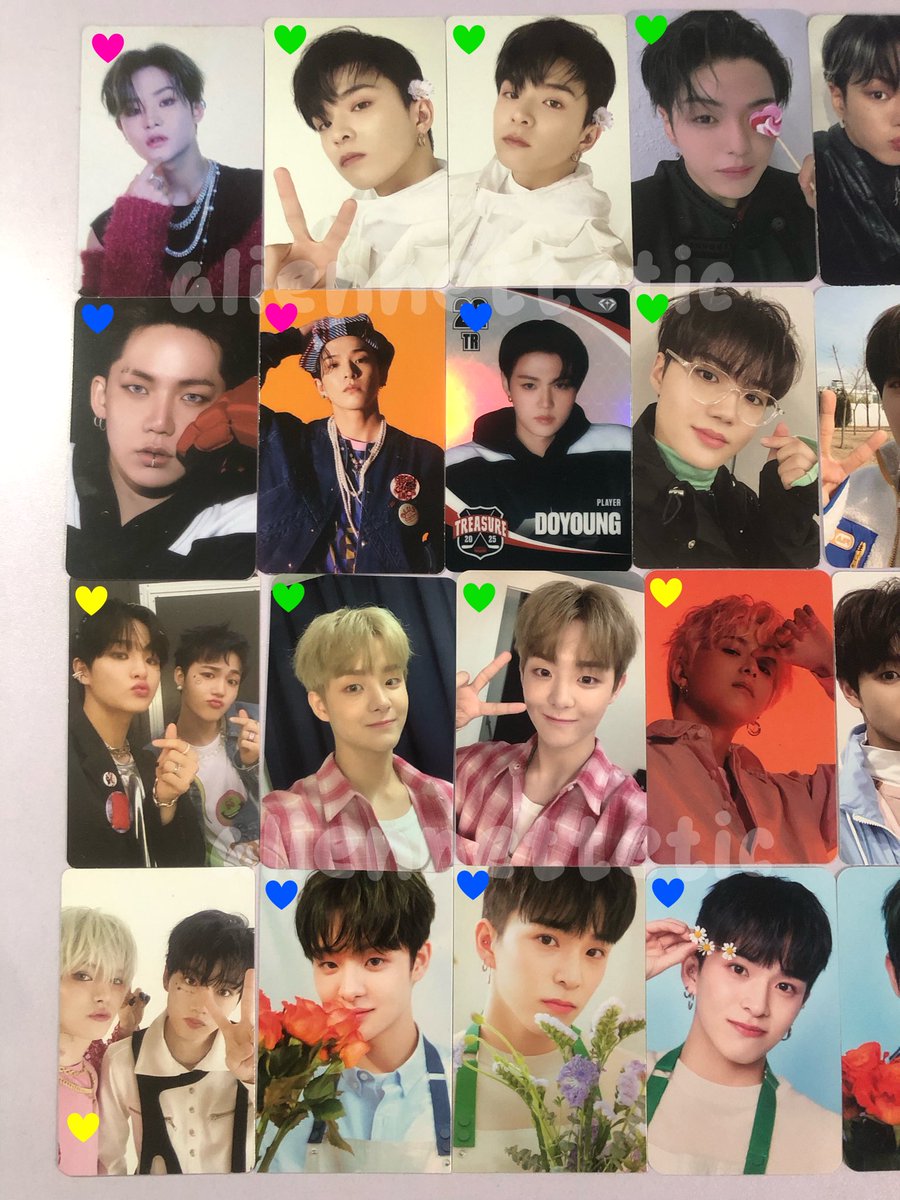 aliennettetic's tweet photo. wts aab treasure

🩷5k   💙8k   💛12k   💚20k

⚠️ pc 5k min buy 2pcs
❌ exc packing 3k + admin 13% (take up 5pc free pack)
📍shipping from Jatim

t. sell aab treasure hyunsuk jihoon yoshi junkyu jaehyuk asahi haruto yedam ina https://t.co/r6aln5LrHL