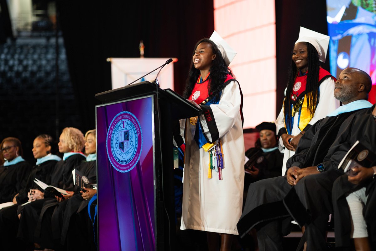 apsupdate's tweet image. Congratulations, Therrell High School, Class of 2025! 🎓 You’ve faced challenges, conquered them, and now you’re here—ready to take on the world. You’ve earned every moment of today, and we can’t wait to see where your future takes you. 🌠 #ProudOfYou #NextLevel