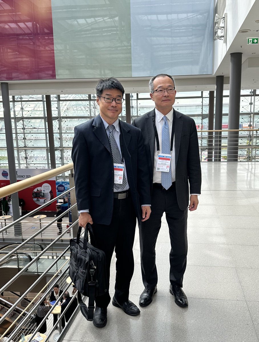 Guangzhe Chen (@guangzhechen) on Twitter photo Great to meet with Hiroaki Yamaguchi, <a href="/ADB_HQ/">Asian Development Bank</a> Senior Director for Transport. ADB remains a vital partner for the <a href="/WorldBank/">World Bank</a> in advancing transport infrastructure and regional connectivity across EAP, with impactful co-financing in the Pacific and a shared commitment to growth. Great to meet with Hiroaki Yamaguchi, <a href="/ADB_HQ/">Asian Development Bank</a> Senior Director for Transport. ADB remains a vital partner for the <a href="/WorldBank/">World Bank</a> in advancing transport infrastructure and regional connectivity across EAP, with impactful co-financing in the Pacific and a shared commitment to growth.