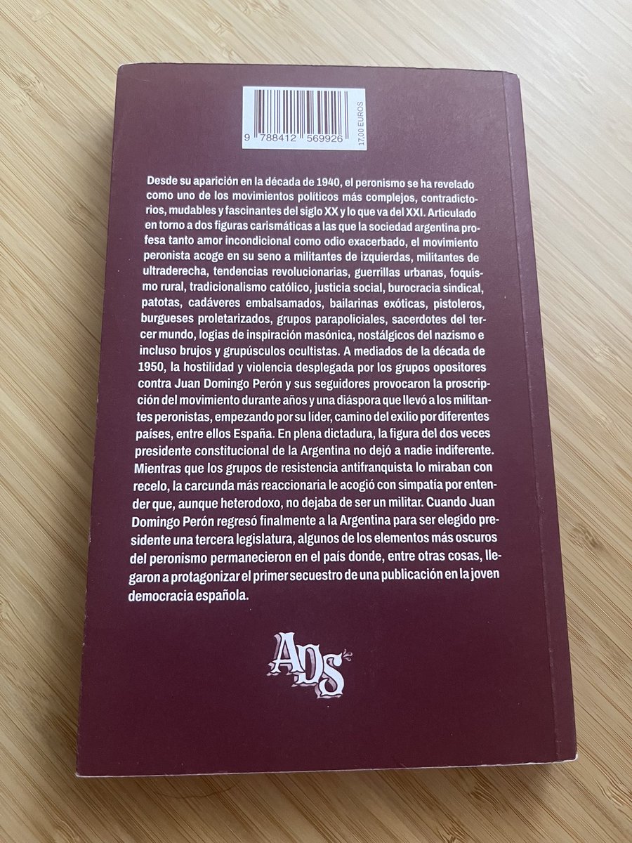 AntonioMaestre (@antoniomaestre) on Twitter photo Libro 43/2025
AAA, de Eduardo Bravo en <a href="/autsaidercomics/">Autsaider Cómics</a>
Me gustan muchos los libros de <a href="/EBravoOficial/">EduardoBravoOficial</a> y su manera de aportar información valiosa sobre historia que están enterradas. Me encantó Villa Wanda y este no es diferente. Si te interesa la historia de Argentina y su Libro 43/2025
AAA, de Eduardo Bravo en <a href="/autsaidercomics/">Autsaider Cómics</a>
Me gustan muchos los libros de <a href="/EBravoOficial/">EduardoBravoOficial</a> y su manera de aportar información valiosa sobre historia que están enterradas. Me encantó Villa Wanda y este no es diferente. Si te interesa la historia de Argentina y su